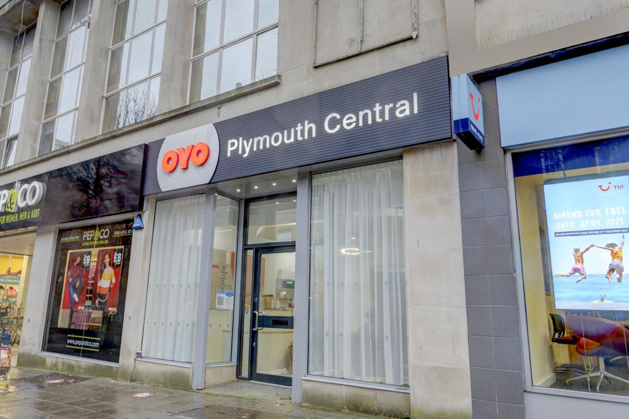 Oyo Plymouth Central Hotel Exterior foto
