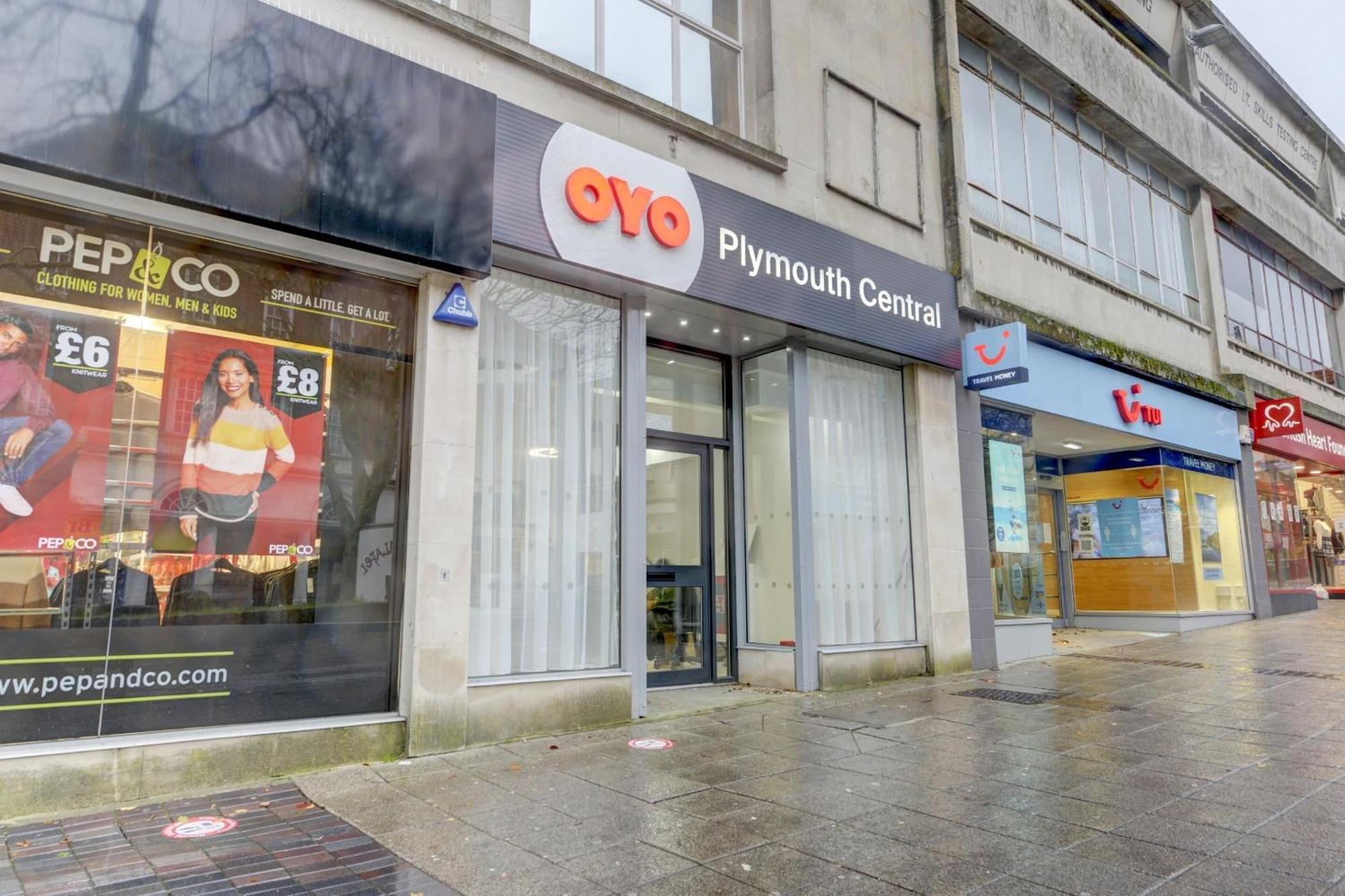 Oyo Plymouth Central Hotel Exterior foto